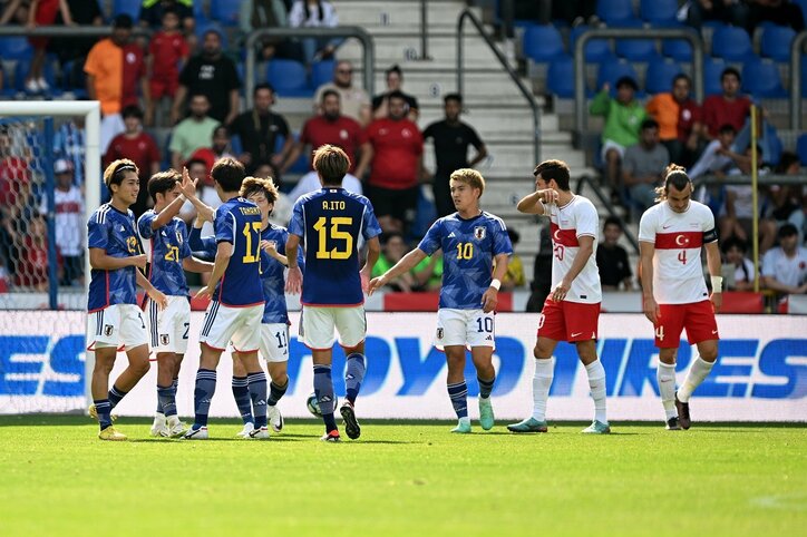 日本代表がトルコに4-2完勝