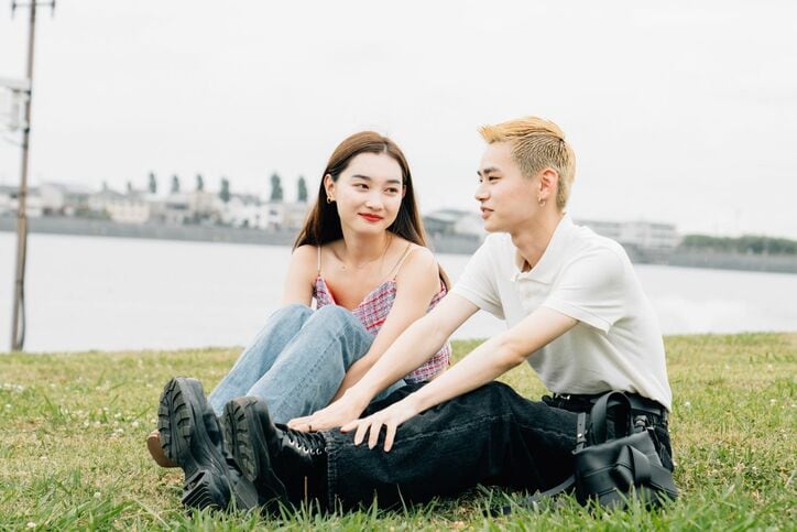 モテモテ年上美女・なな「うち、のせりんが好きなの」年下モデル男子に可愛すぎる告白！“シルエットキス”も『オオカミちゃんとオオカミくん』第3話