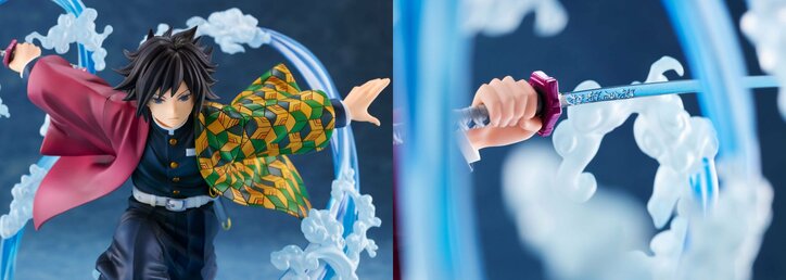 「鬼滅の刃」冨岡義勇1/8スケールフィギュア登場！よどみなく澄み渡る"水柱の戦い"を立体化