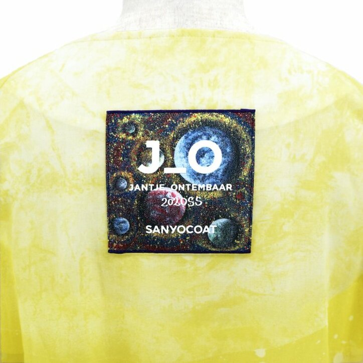 香取慎吾×祐真朋樹「J_O」真夏に着れるコート(ピンク&イエロー)が登場