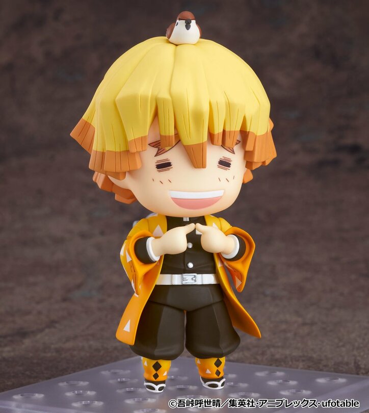 アニメ「鬼滅の刃」我妻善逸がねんどろいどになって登場! 戦闘時・コミカルな善逸などを再現