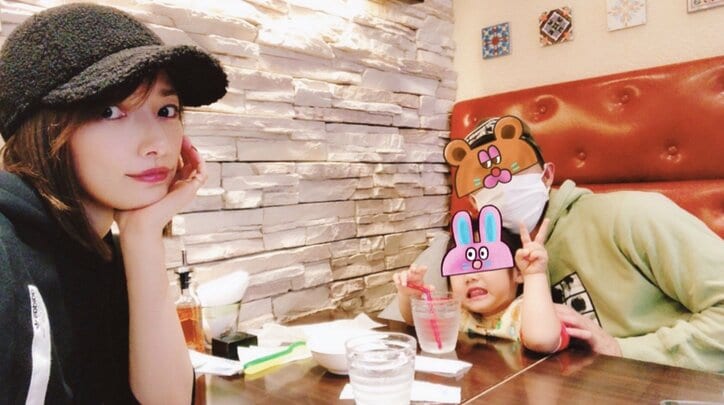 後藤真希、夫と子どもとららぽーとで買い物「こーゆう勘違い?が今とても可愛い」