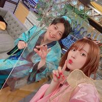 内田真礼、“七夕”織姫コスプレ姿を披露 「声優と夜あそび」下野紘とのツーショットに「どっちも可愛すぎ」と反響