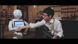 天才高校生・崎山蒼志、Pepperとコラボ！  ゲス極川谷＆くるり岸田ら絶賛のシンガーソングライター