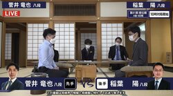 稲葉陽八段VS菅井竜也八段 ともに3勝2敗の“兄弟弟子”対決を制するのは？／将棋・順位戦A級