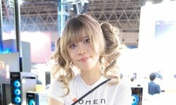 發現金髮「縱捲髮」大姐姐！「東京電玩展2025」OMEN_HyperX（日本HP）報導