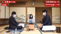 広瀬章人八段、石田直裕五段との苦しい将棋を勝利 午後2時から本戦出場かけて小山怜央アマと対戦／将棋・朝日杯