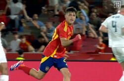 「えっ、そんなの打てるの？」天才ペドリの“低弾道・爆裂ミドル”が話題！ 鋭いターンからの突破→代表初ゴールを突き刺した瞬間「やっぱり神」「完璧すぎる」