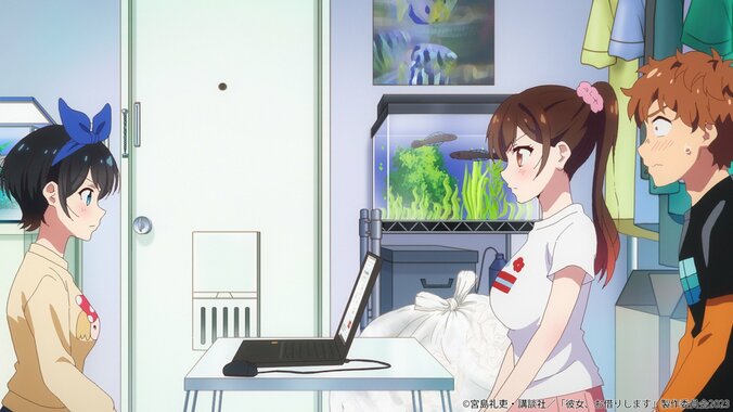 アニメ『彼女、お借りします』3期、「お2人はいつからそういう関係に？」2話先行カット＆あらすじ公開 2枚目