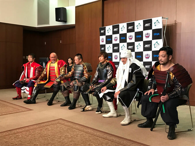 DDTが『信長の野望』とコラボ　3.20さいたまSAで戦国武将マッチが実現 2枚目