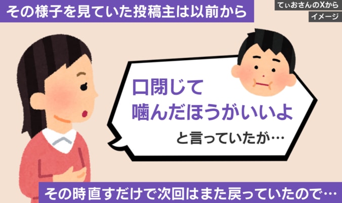 クチャラーの解決策