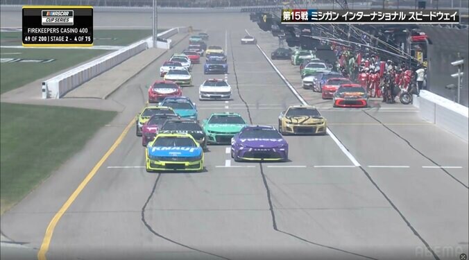 順調にピットを出たように見えたが……