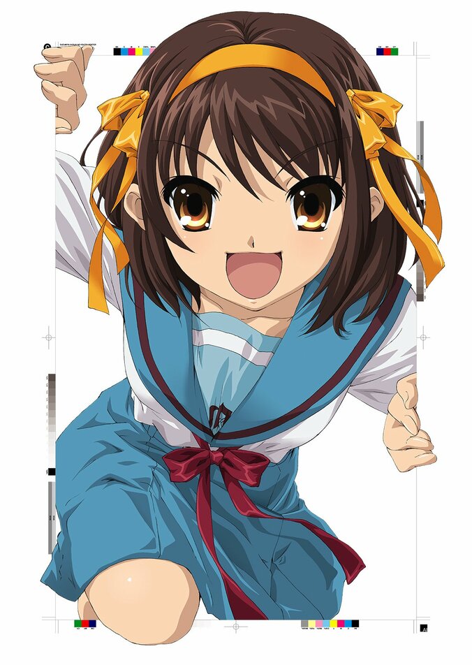 『涼宮ハルヒの憂鬱』キービジュアル