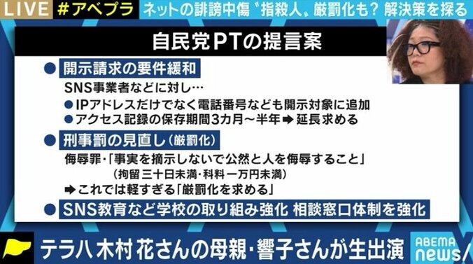 木村花さんの母・響子さんがメディア初出演で訴え 今も続く激しい誹謗中傷と、制度の壁との闘い 8枚目