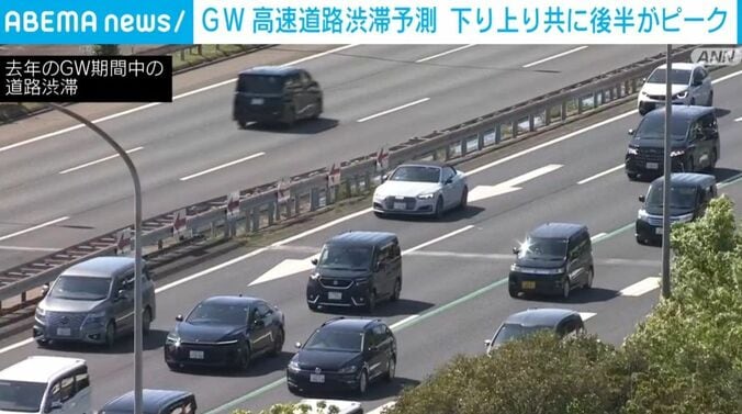 高速道路を走る車