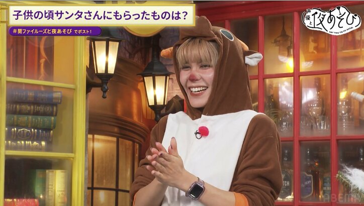 【写真・画像】Wトナカイで金曜“夜あそび”納め！器用コンビ・関ファイルーズがこだわりのオリジナルクリスマスツリーを作る　5枚目