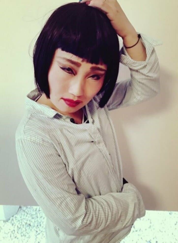 キンタロー。 ブルゾンちえみのものまねメイクを披露　「本家への愛を感じる」と話題に