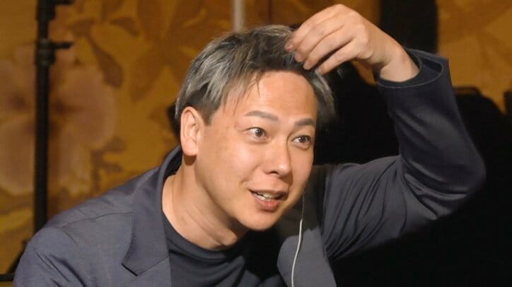 【写真・画像】「自然です」 実業家がカツラを外しスタジオ爆笑「そんな簡単に外す！？」　1枚目
