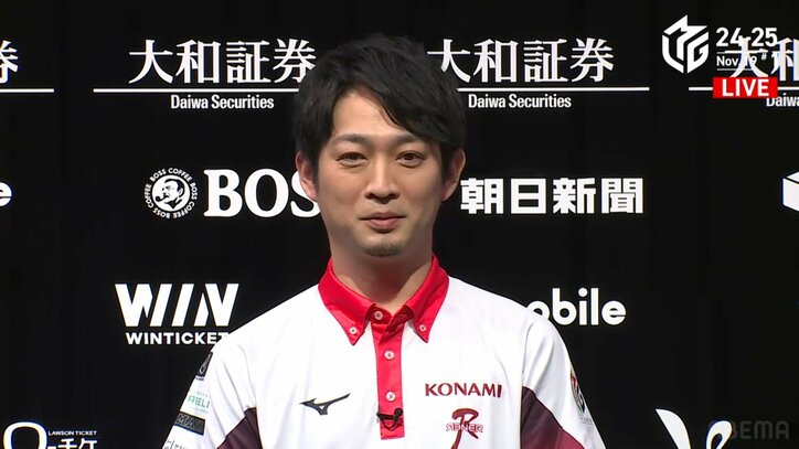 子どもたちの“レッドヒーロー”滝沢和典、赤牌独り占めのアガリ一撃で決めた快勝「かっこいいところを見せられてよかった」／麻雀・Mリーグ