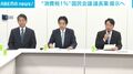 “消費税1％” 国民会議 議長案提示へ