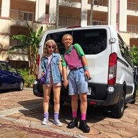 りゅうちぇる、ドレッド風ヘアでぺことグアム「新婚旅行じゃないよ」