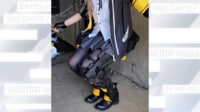 【映像】膝の動きに連動する“自作”の強化外骨格