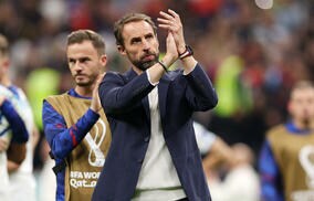 「間違えてはいけない」ベスト8で敗退のイングランド、サウスゲイト監督は去就に言及「本当にたくさんの葛藤がある」