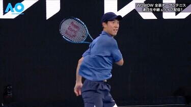 錦織圭も思わず「カモン！」 逆を突く“技ありショット”に対戦相手は