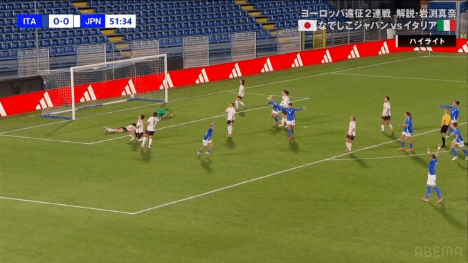 なでしこジャパン脱帽…イタリア女子の“まさかの崩し” に騒然「連続ヒールとは…」「やられたな」鮮やか先制点の一部始終 5枚目