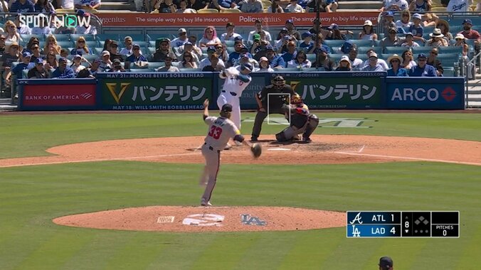 さすが目の肥えたドジャースファン 大谷翔平の衝撃弾を見て総立ちになるのがめちゃくちゃ速い