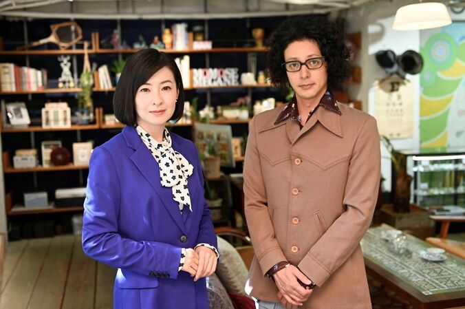 『時効警察』初参戦・檀れい、オダギリジョー＆麻生久美子の空気感にほれぼれ「ふわっと寄り添ってピタッと合う」 1枚目