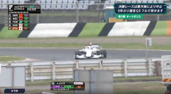 「悔しがってますね」日本最速を“僅かなミス”で取り逃がした決定的場面 明暗分けた瞬間に「こんな熱い予選だったのか」反響 2枚目