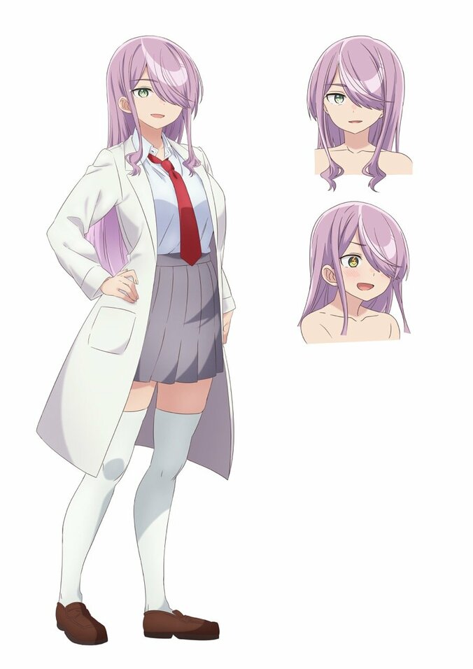 九栗香夜のキャラ設定画