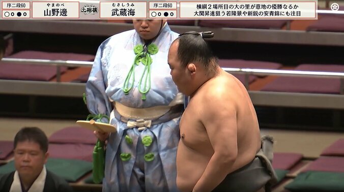 平成九年（1997年）三月場所に初土俵を踏んだ44歳のベテラン力士