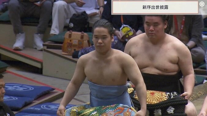 “筋肉バキバキ”イケメン力士・谷野