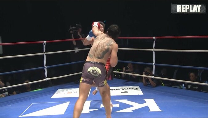 「なんだあのパンチ！ あれで倒れる？」魔裟斗、戦慄の“一撃”にドン引き 重量級の一戦で試合開始早々に会場騒然 2枚目