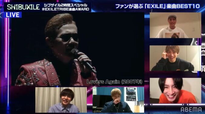 EXILEの人気楽曲予想にSHOKICHI＆NAOTO＆白濱亜嵐＆佐藤大樹が大盛り上がり！「ずっとできる！」 1枚目