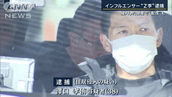 澤口孝侑容疑者