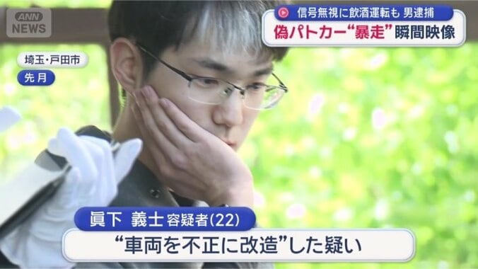 眞下義士容疑者