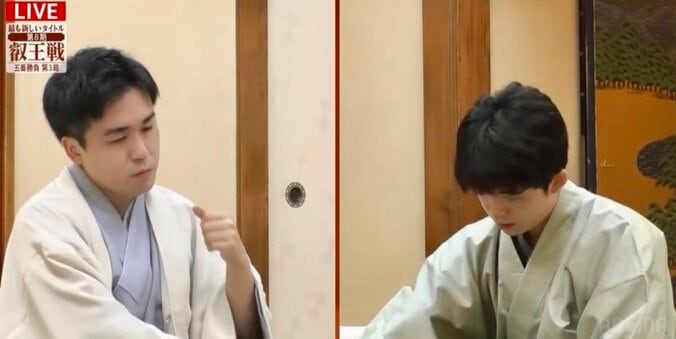 藤井聡太叡王VS菅井竜也八段 “対抗形シリーズ”注目の戦型は後手三間飛車から相穴熊戦に／将棋・叡王戦五番勝負第3局 1枚目