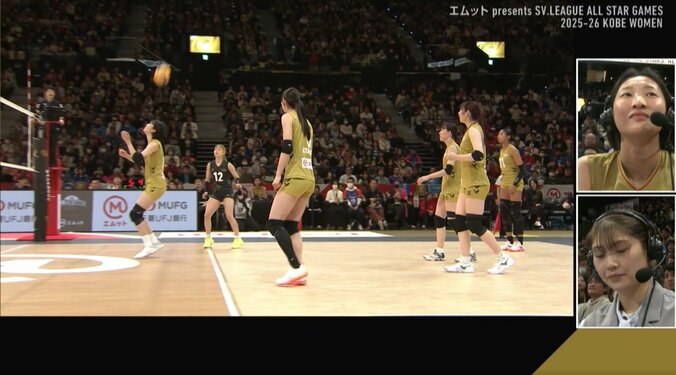 女子バレー、まさかの“ヘディング”レシーブ 想像の“斜め上”を行く珍プレーに選手ずっこけ 3枚目