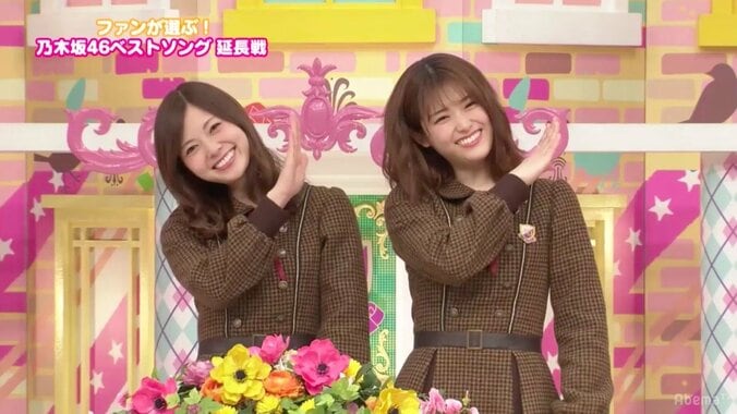 乃木坂46白石麻衣と松村沙友理の”シンクロMC”に視聴者「仲良すぎw」「いちゃついてんなぁ」の声 8枚目