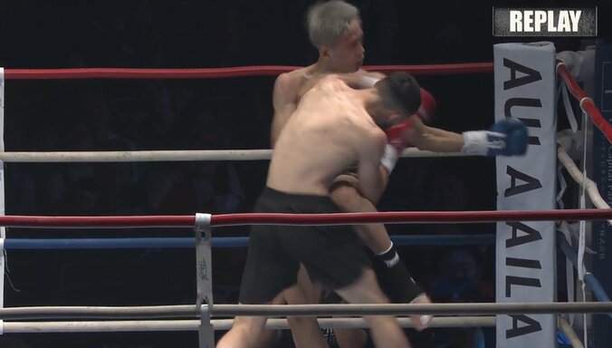 テンカオに戦慄カウンターで「一撃KO」