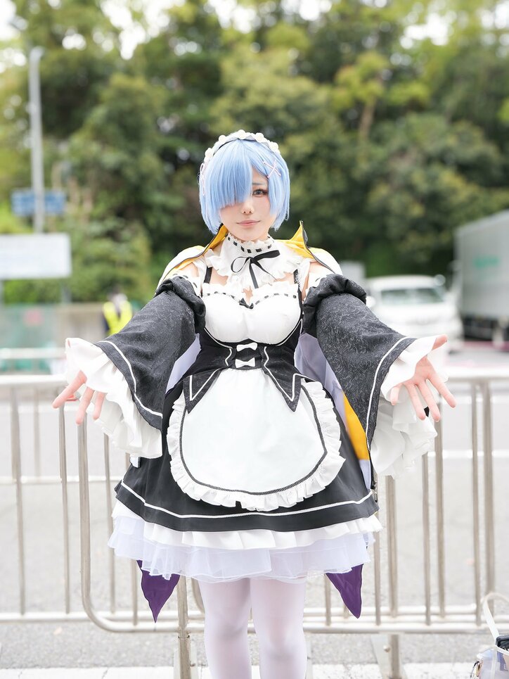 【写真・画像】『Re:ゼロから始める異世界生活』レムコスプレ画像　2枚目