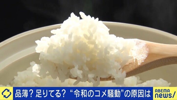 「令和の米騒動」はかなり稀な現象?米流通評論家「不作とは言えない」心理学者「重要なものが曖昧だとうわさが流れやすい」
