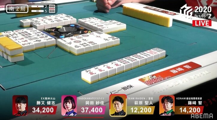 開幕日から解説者「名局賞です」“忍者”藤崎智の打ち回しにファンも「神局！」／麻雀・Mリーグ