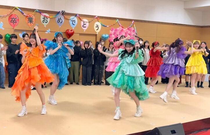 【映像】“神対応”FRUITS ZIPPERが高校生にやりたい放題