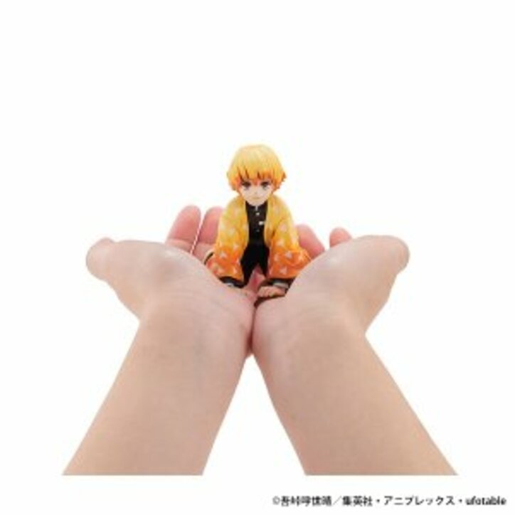 【商品画像一覧】サイズ感がめちゃめちゃ可愛い！アニメ「鬼滅の刃」てのひら伊之助くん＆善逸くん予約開始