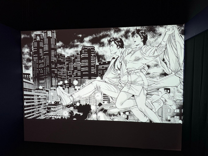[Photos/Images] The 100-Ton Hammer You Can Actually Hold Appears! Exhibition Report on "City Hunter Grand Original Art Exhibition" 43th