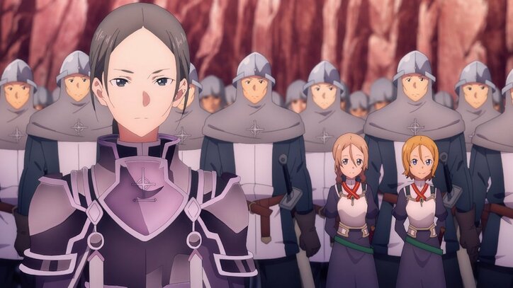 「SAO アリシゼーション WoU」“東の大門”がついに崩壊…第6話「騎士たちの戦い」先行カット